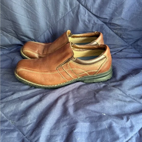 Dockers Shoes Dockers Tan Leather Slipon Loafers Poshmark